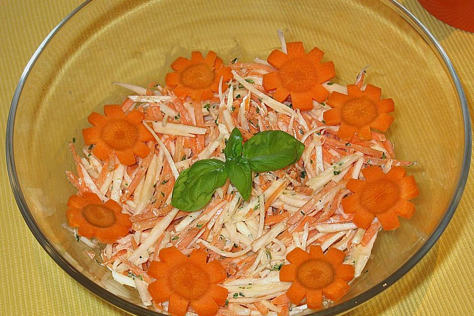 Karotten - Sellerie - Salat