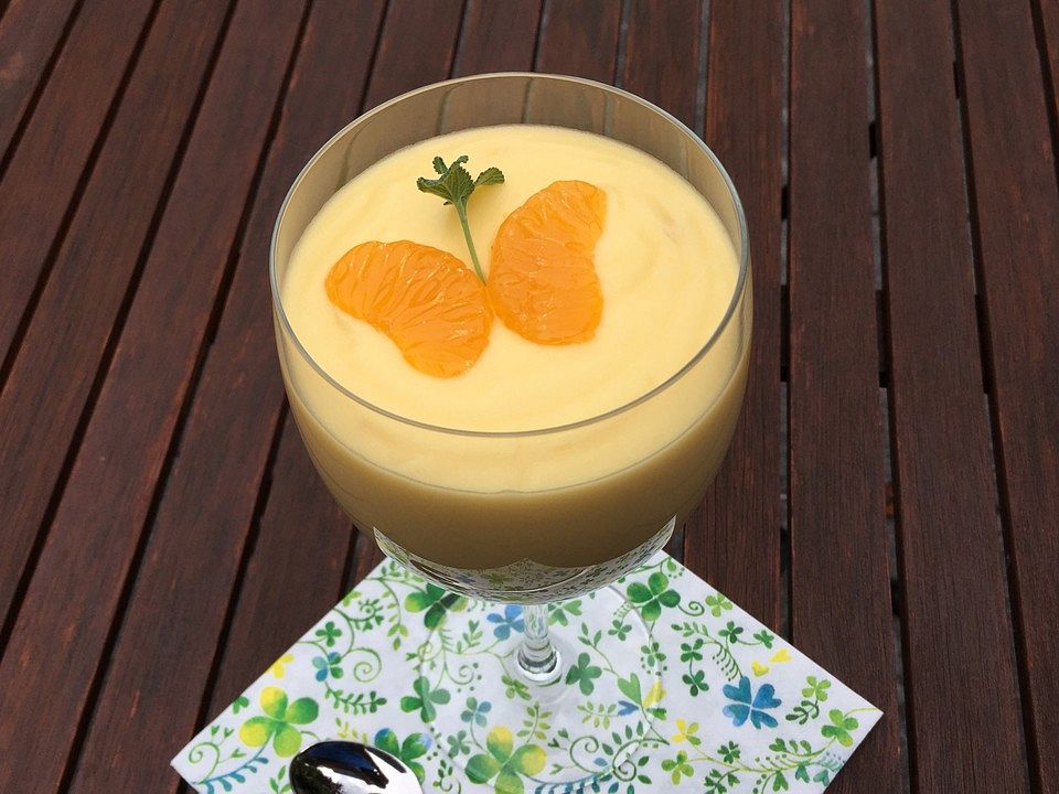 Orangen-Sahne-Pudding von küchenlieschen| Chefkoch