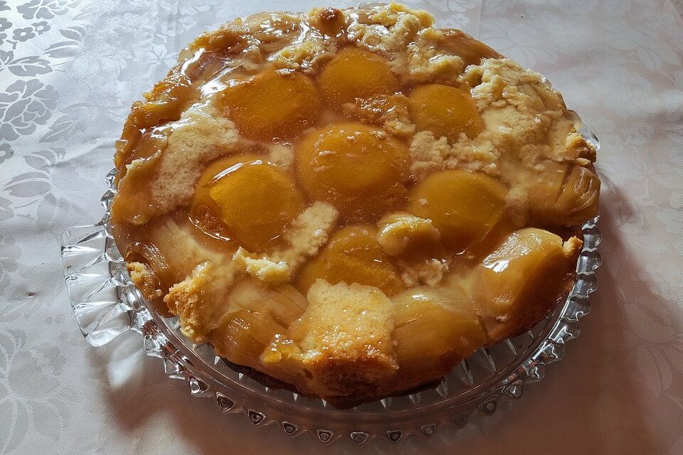 Apfel-Pfirsich-Tarte