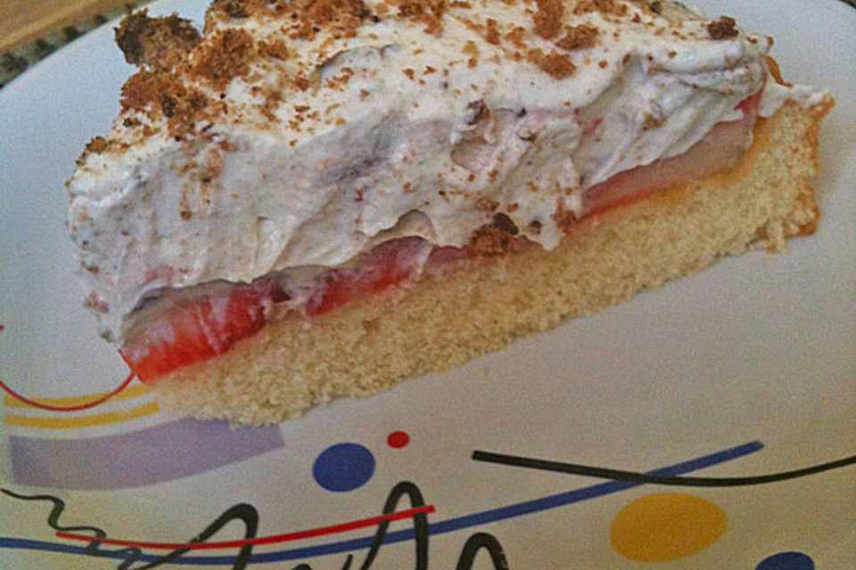 Erdbeer-Mascarpone-Kuchen