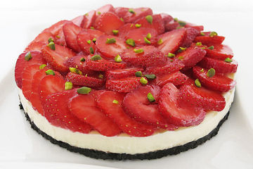 Oreo-Erdbeer-Cheesecake
