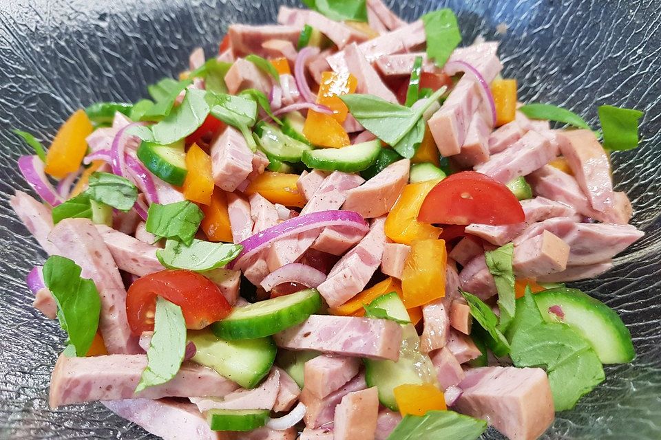 Riedericher Wurstsalat für den Sommer