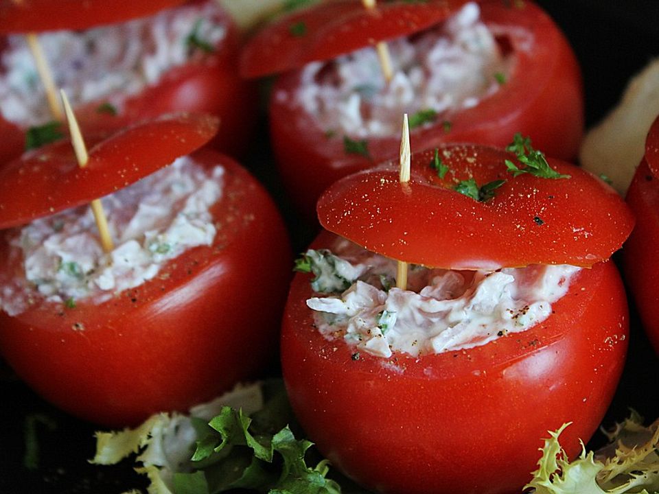 Erfrischend Gefüllte Tomaten Von Barbastelle| Chefkoch