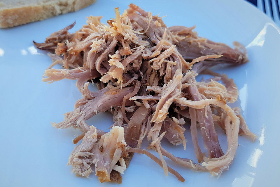 Pulled Pork aus dem Smoker