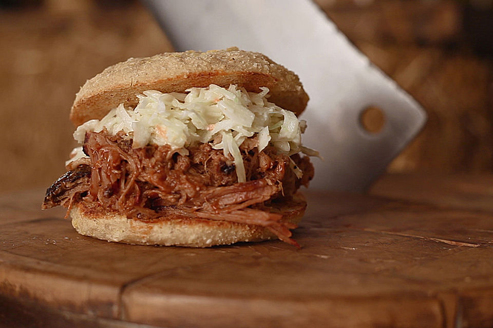 Pulled Pork aus dem Smoker