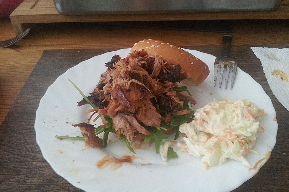 Pulled Pork aus dem Smoker