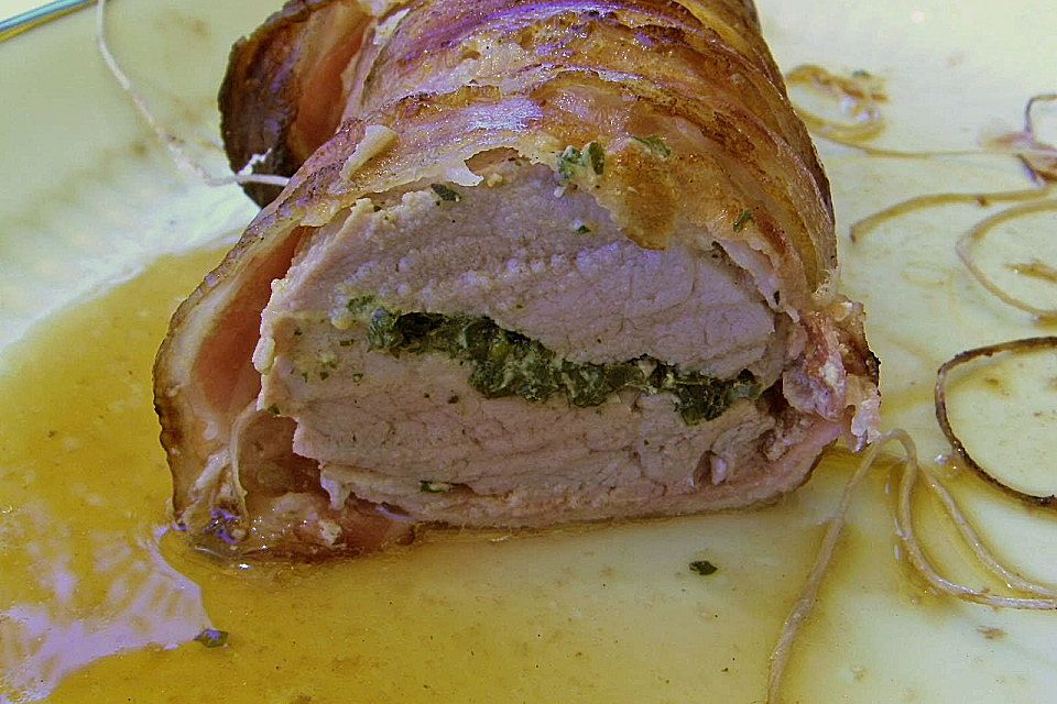 Gegrillte Schweinelende