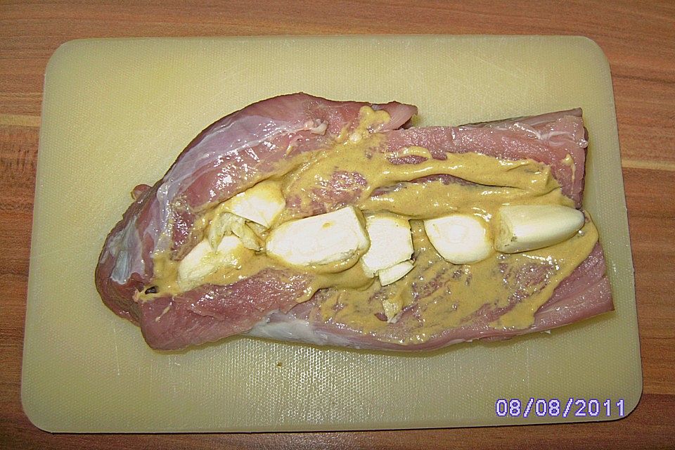 Gegrillte Schweinelende