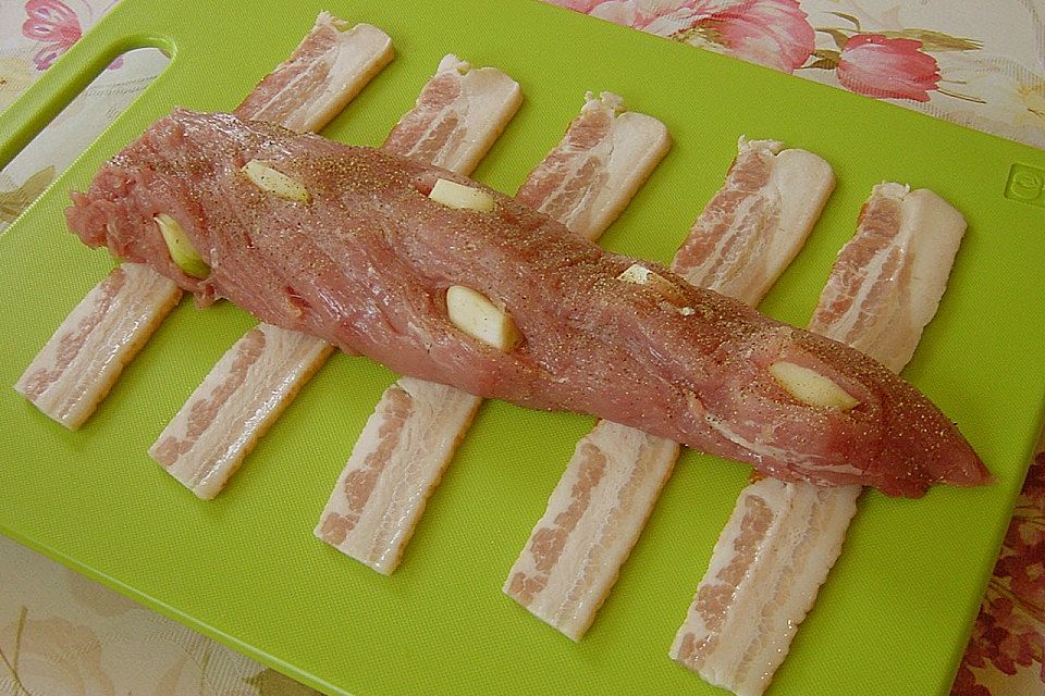 Gegrillte Schweinelende