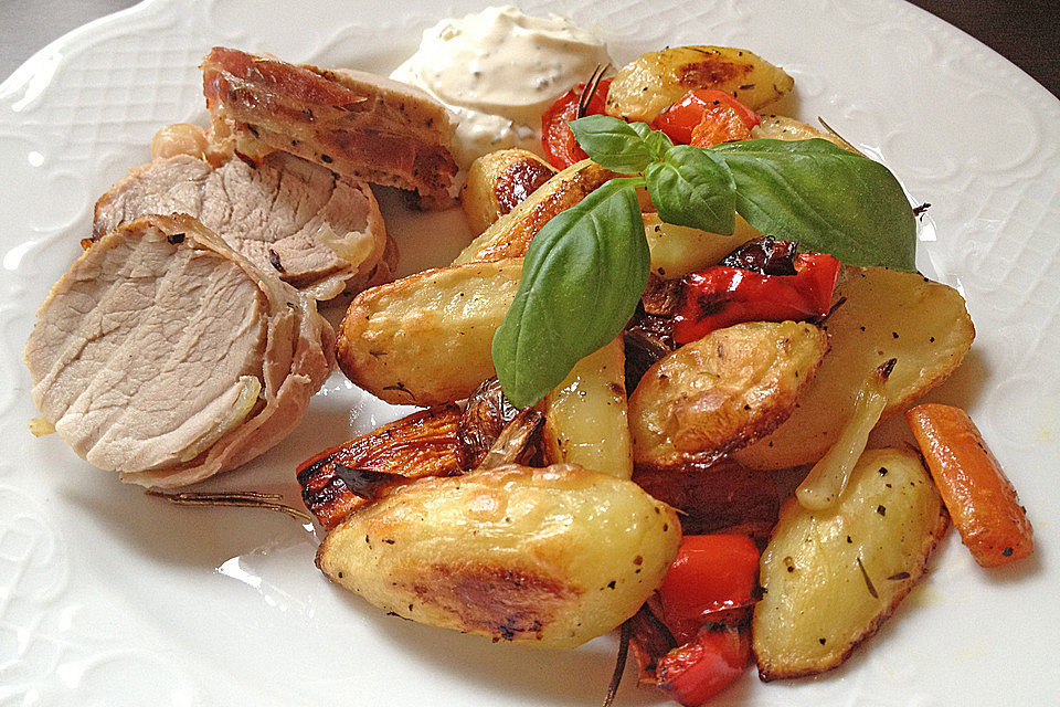 Gegrillte Schweinelende