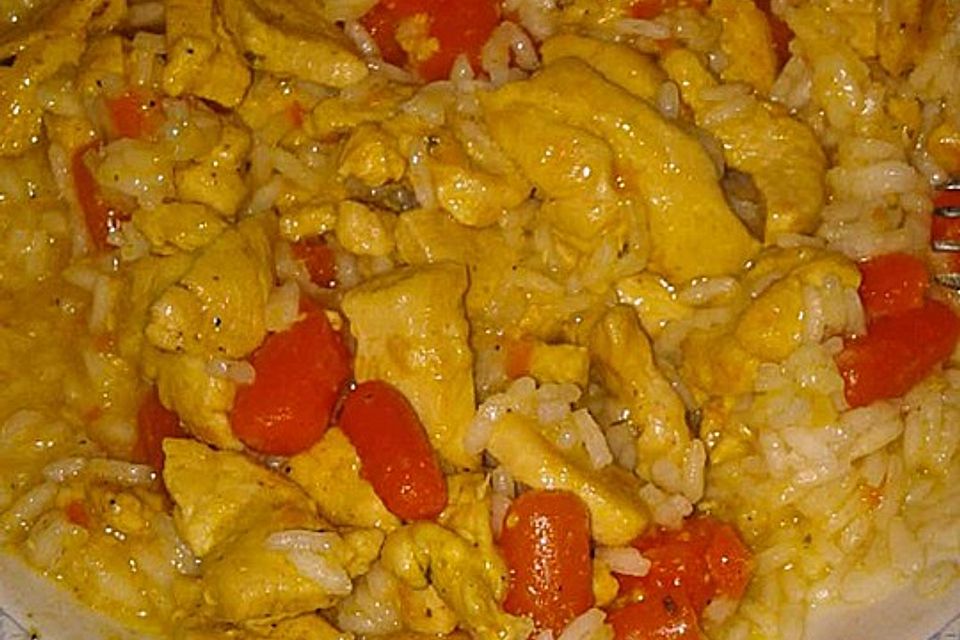 Curryhähnchen