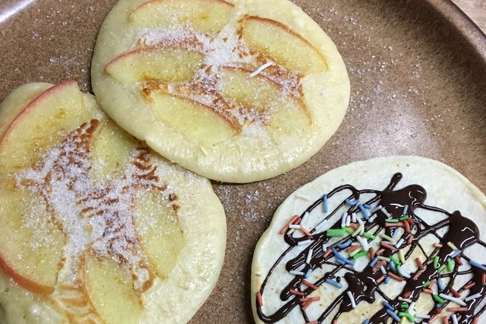 Pfannkuchen, Crêpe und Pancake