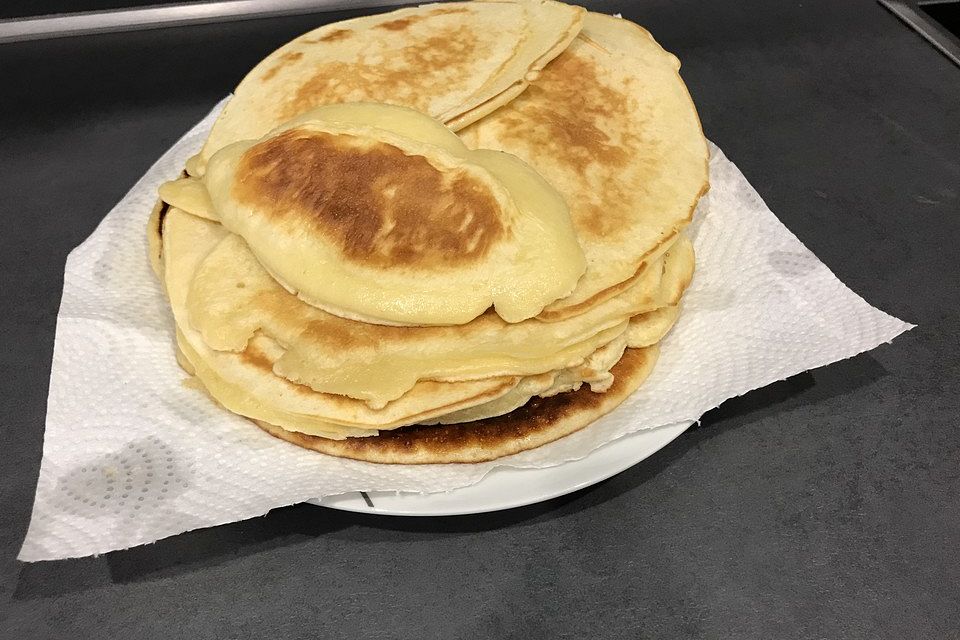 Pfannkuchen, Crêpe und Pancake