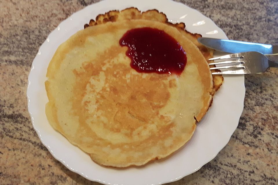 Pfannkuchen, Crêpe und Pancake