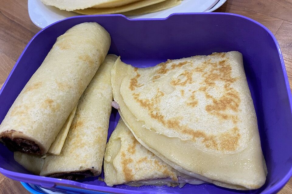 Pfannkuchen, Crêpe und Pancake