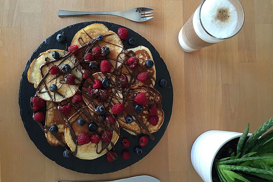 Pfannkuchen, Crêpe und Pancake