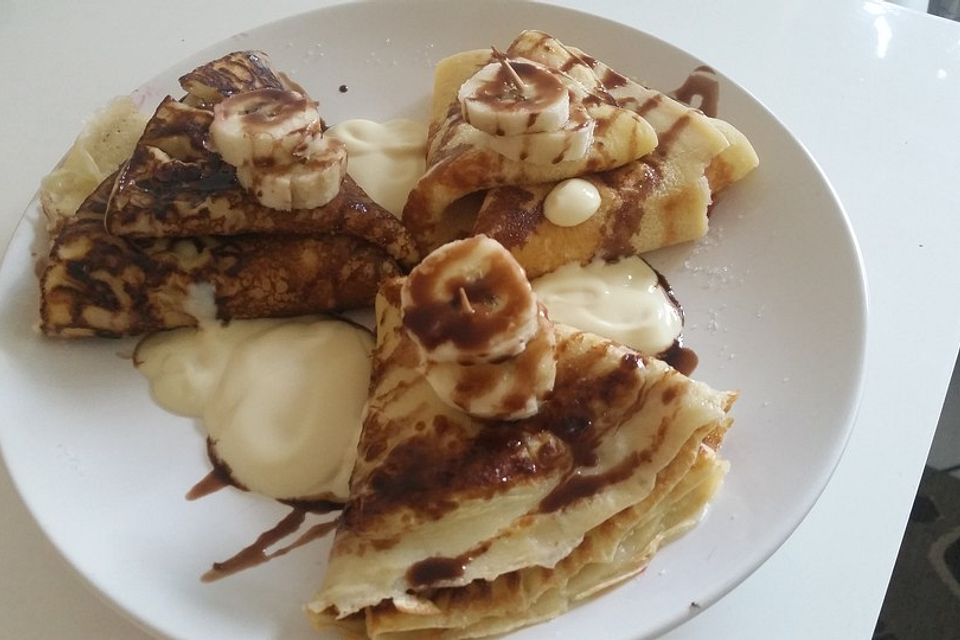 Pfannkuchen, Crêpe und Pancake