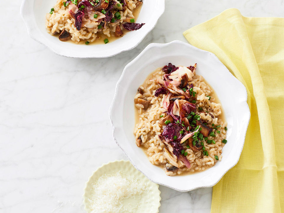 Risotto mit Champignons und Radicchio von dodith| Chefkoch