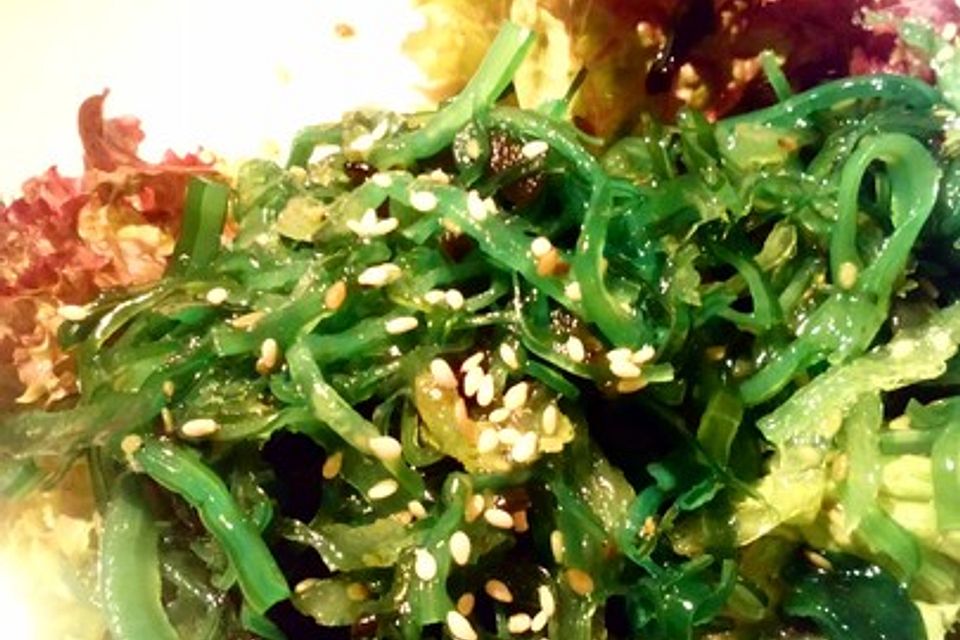 Wakame-Algensalat