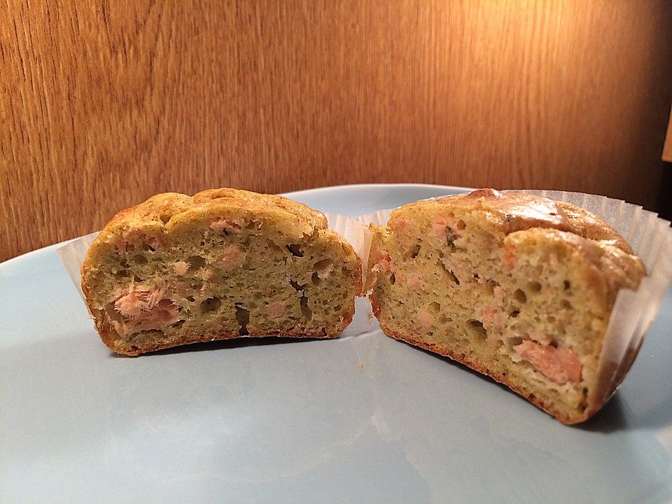 Räucherlachs-Pesto-Muffin von romina50| Chefkoch