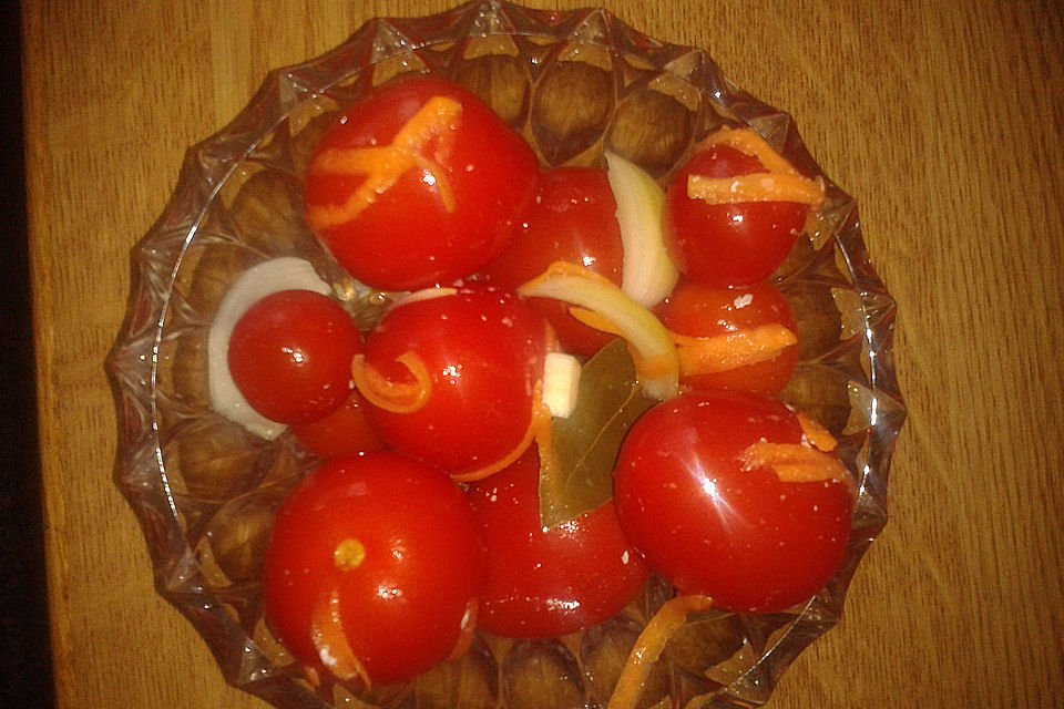 Tomaten milchsauer eingelegt