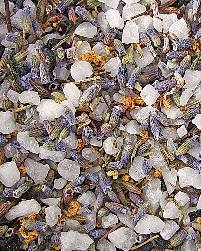 Lavendel-Rosmarin-Salz