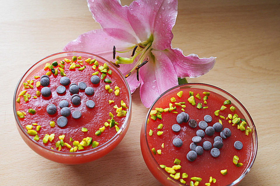 Sizilianischer Wassermelonenpudding