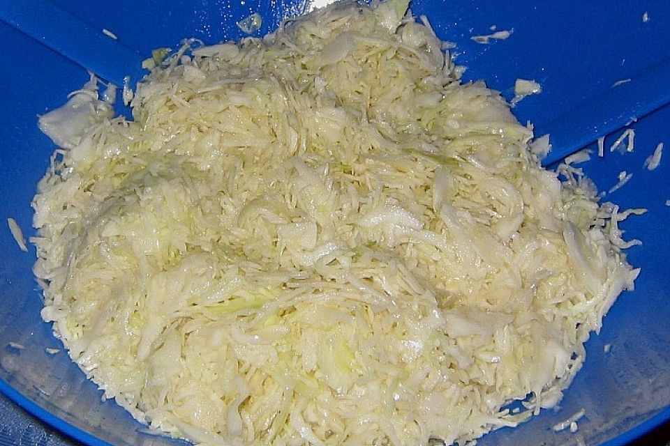 Weißkohlsalat