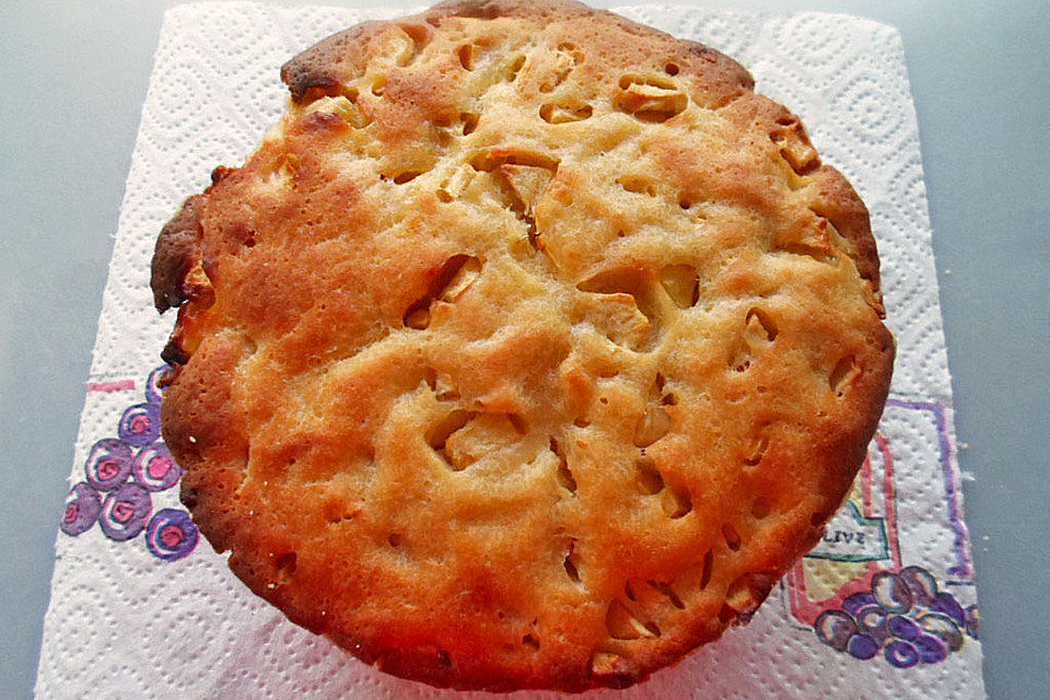 Apfelkuchen mit Orangen-Aroma