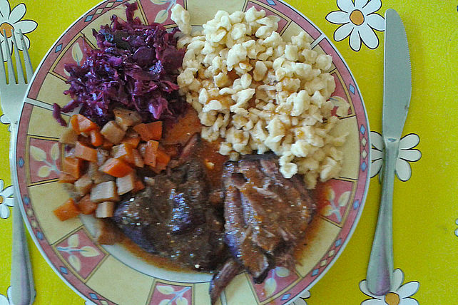 Rindfleisch in Rotweinsauce von Cookinglitti| Chefkoch