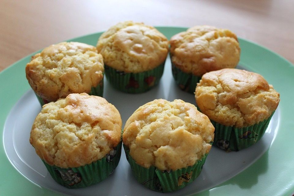 Extra White Chocolate Muffins