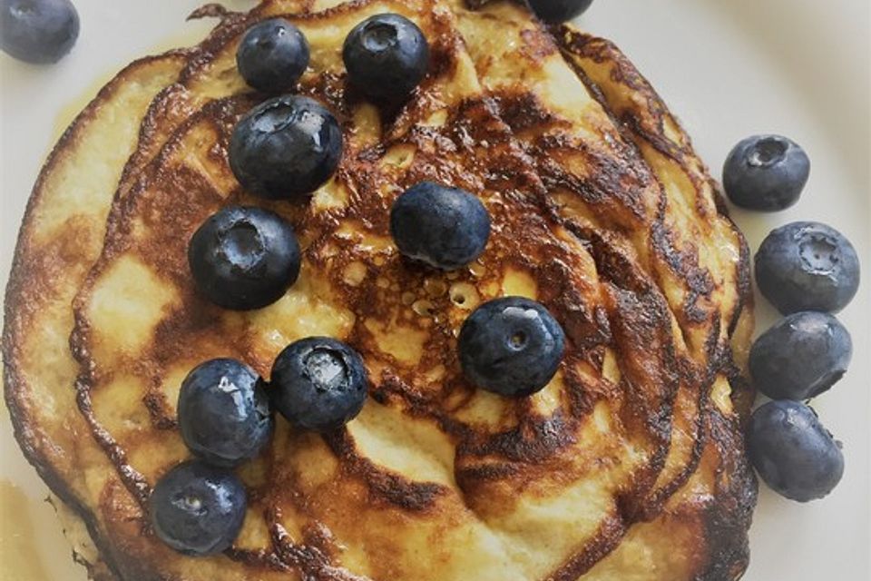 Bananen-Ei Pancakes aus 2 Zutaten