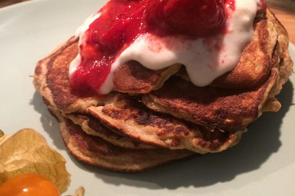 Bananen-Ei Pancakes aus 2 Zutaten