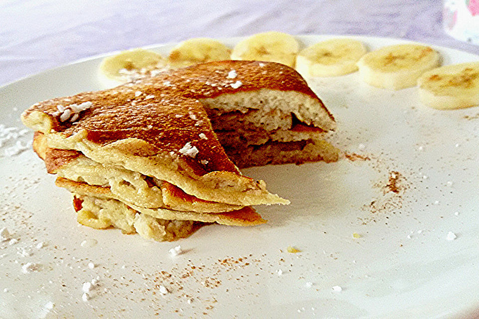 Bananen-Ei Pancakes aus 2 Zutaten