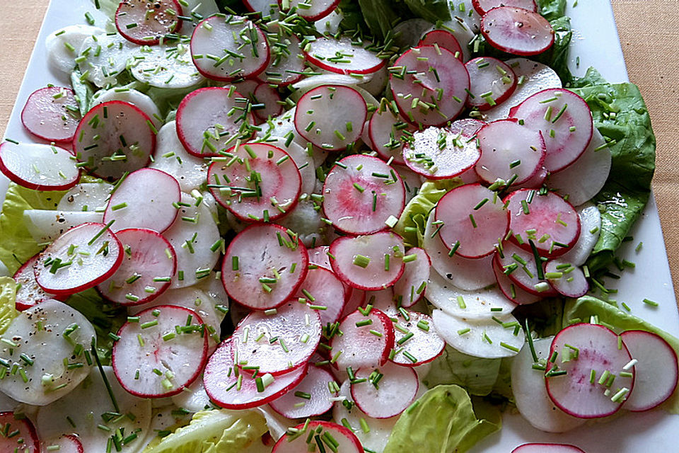 Mairübchen-Carpaccio