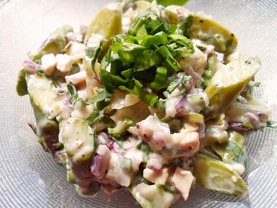 Spargel-Fenchel-Bärlauch-Salat von movostu| Chefkoch