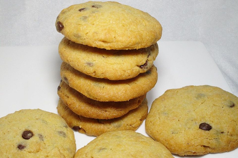 Cookies mit gesalzenen Erdnüssen