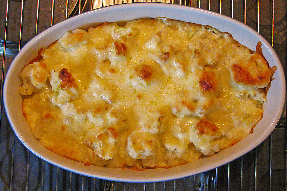 Léandras Blumenkohl-Kartoffel-Gratin