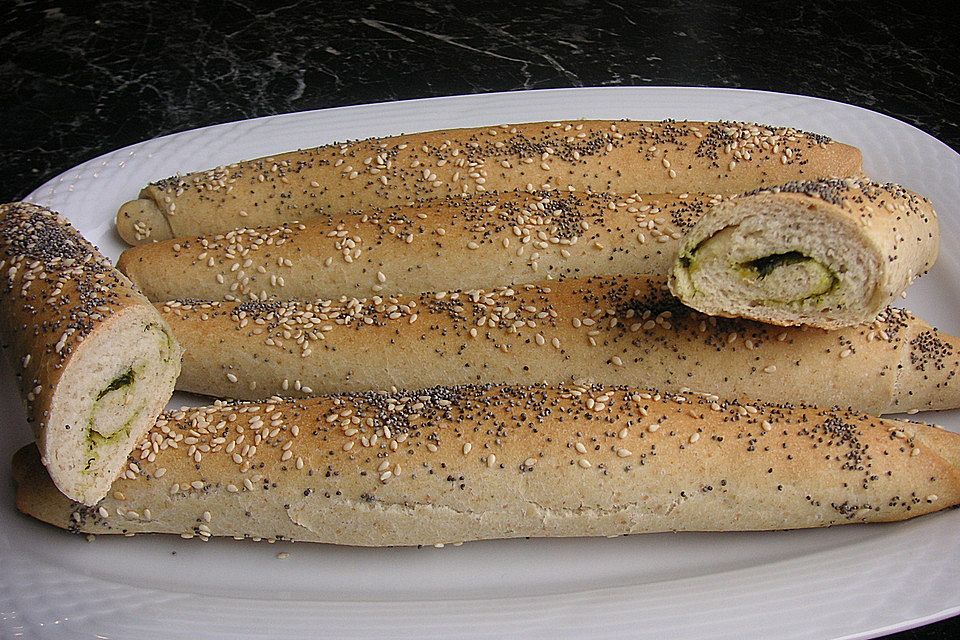 Knoblauchstangerl Knoblauchstangerl