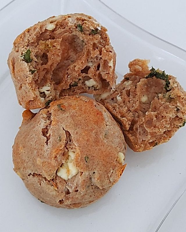 Bärlauch-Feta-Muffins
