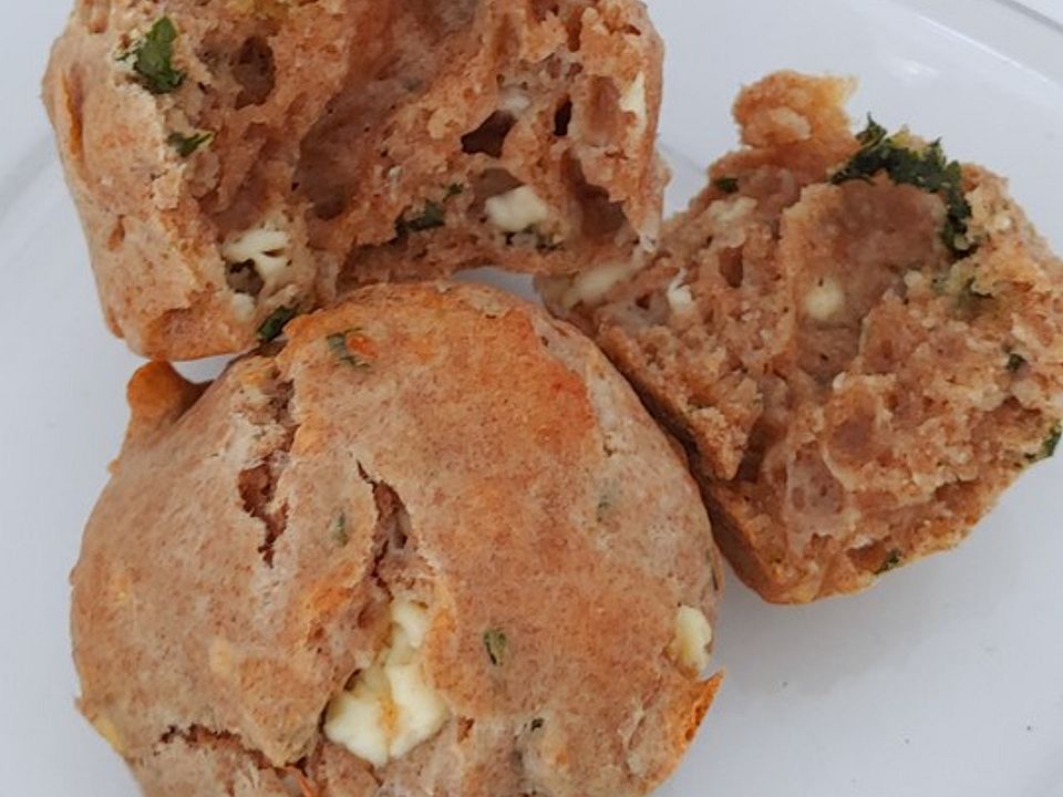 Bärlauch-Feta-Muffins von TatiVuzzy| Chefkoch
