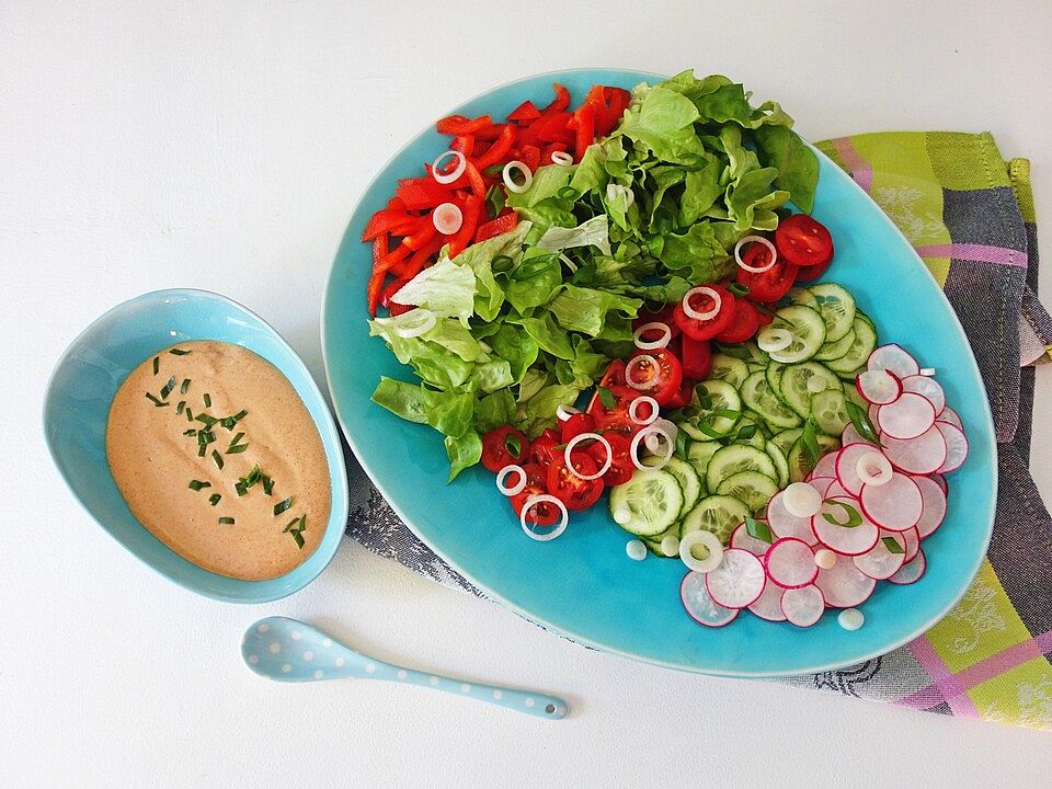 Bunte Salatplatte von Moni_le| Chefkoch