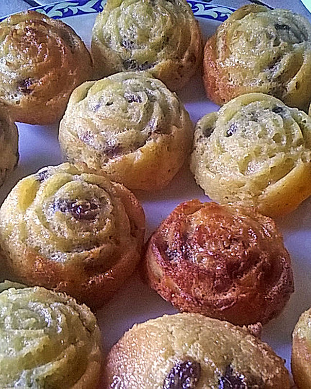Grieß-Sirup-Muffins