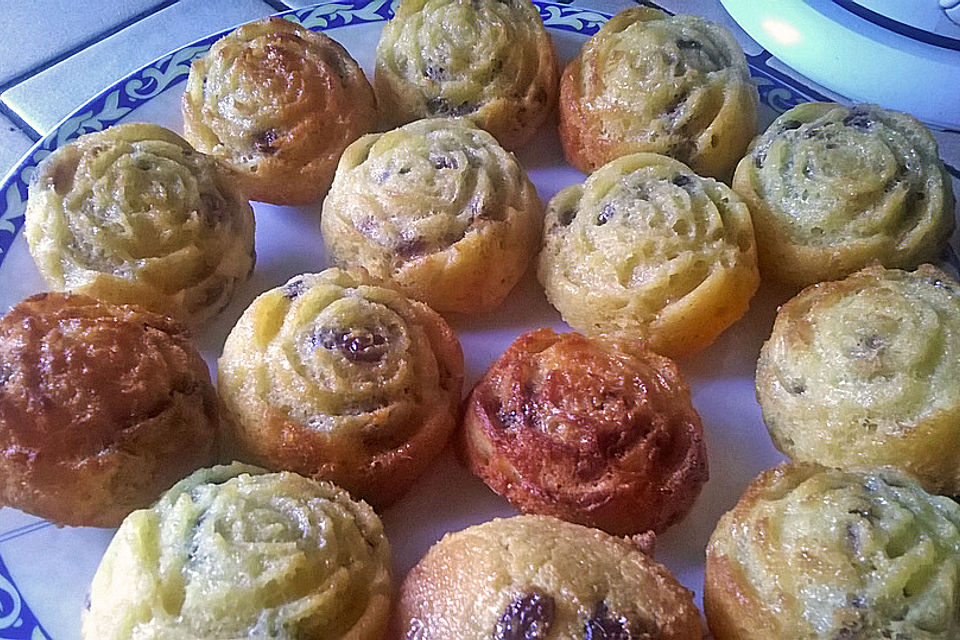 Grieß-Sirup-Muffins