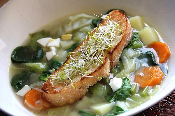 Grüner Borschtsch - ukrainische Suppe von Angelica-shef-povar | Chefkoch