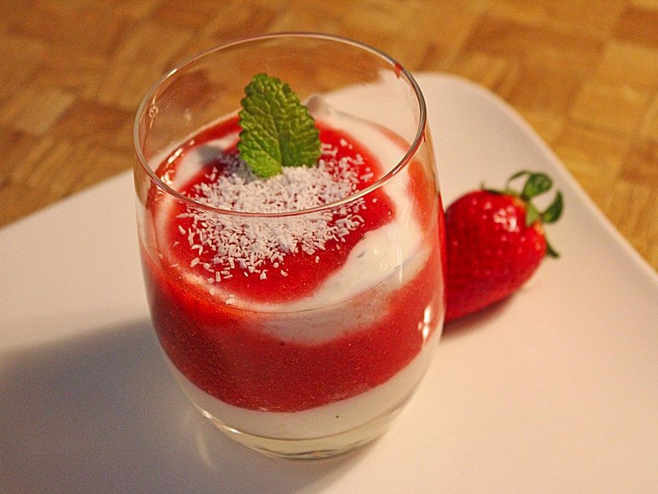 Erdbeercreme mit Kokos von Marlena| Chefkoch