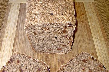 Dinkel-Sultaninen-Amaranth-Brot