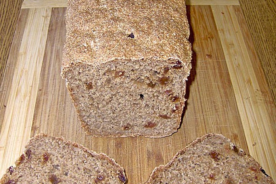 Dinkel-Sultaninen-Amaranth-Brot