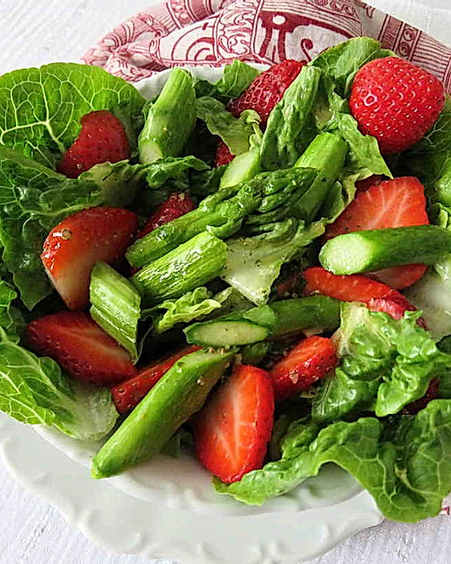 Single-Salat als Hauptspeise