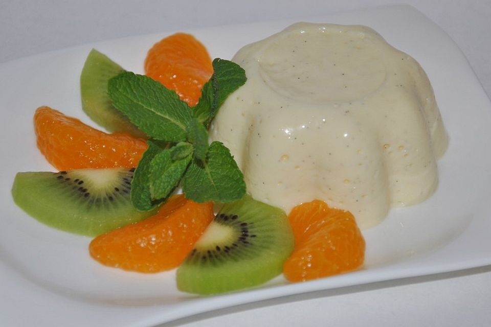 Schmand-Vanillepudding